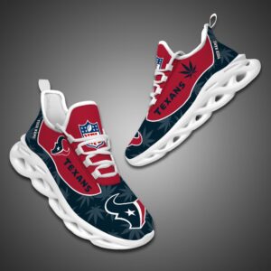 Houston Texans Personalized Weed Limited Edition Max Soul Shoes