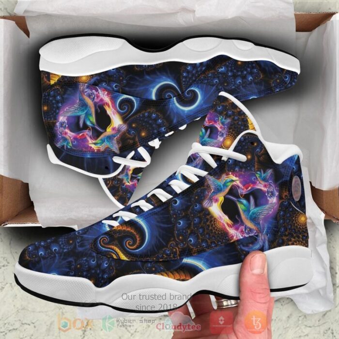 Hummingbirds Multi Color Air Jordan 13 Shoes