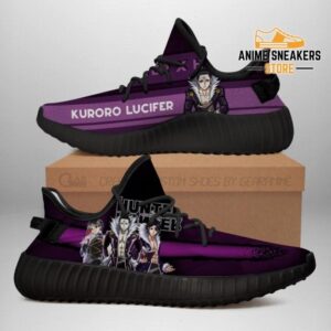 Hunter X Hunter Shoes – Kuroro Lucifer Custom Yeezy Shoes