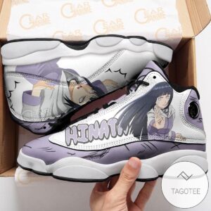 Hyuga Hinata Sneakers Custom Anime Air Jordan 13 Shoes