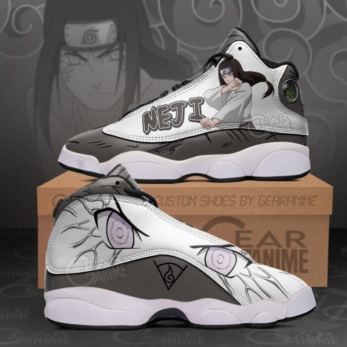 Hyuga Neji Naruto Anime Air Jordan 13 Shoes