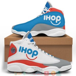 Ihop Logo Bassic Air Jordan 13 Sneaker Shoes