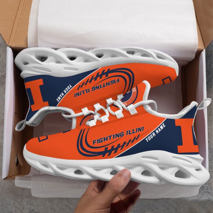 Illinois Fighting Illini Max Soul Shoes