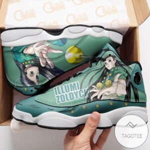 Illumi Zoldyck Sneakers Custom Anime Hunter X Hunter Air Jordan 13 Shoes