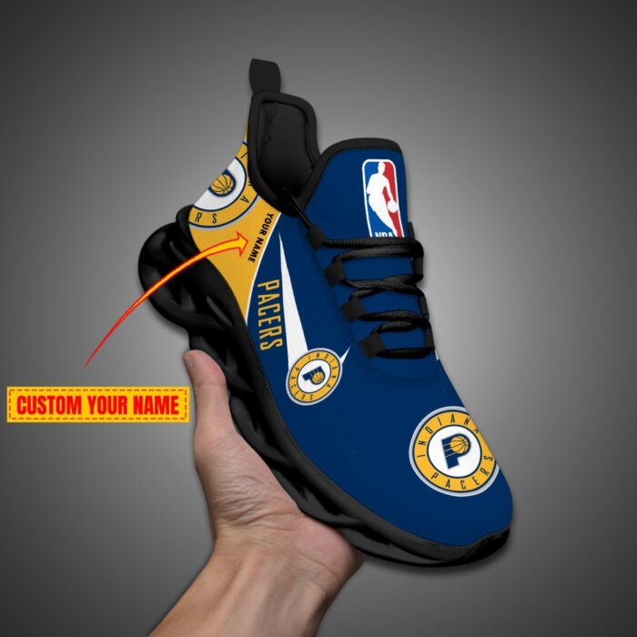 Indiana Pacers Personalized NBA Max Soul Shoes