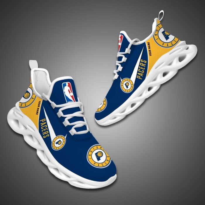 Indiana Pacers Personalized NBA Max Soul Shoes