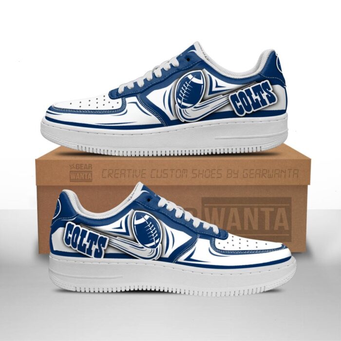 Indianapolis Colts Air Sneakers Custom For Fans