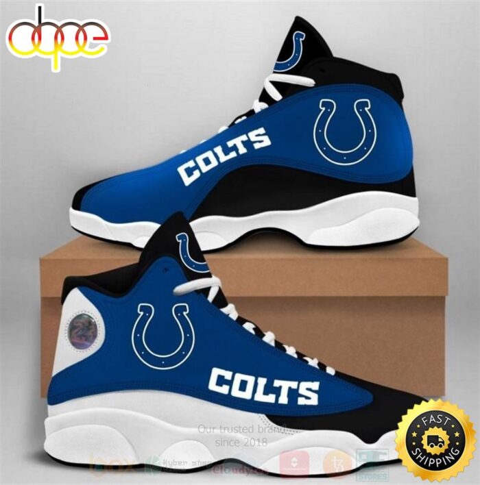 Indianapolis Colts NFL Air Jordan 13 Shoes