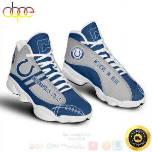 Indianapolis Colts NFL Air Jordan 13 Shoes 2