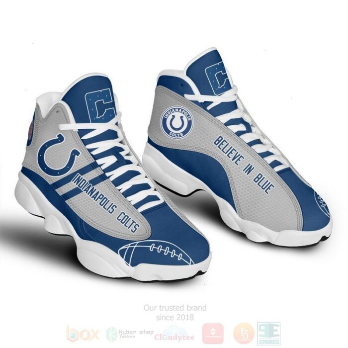 Indianapolis Colts Nfl Air Jordan 13 Shoes 2