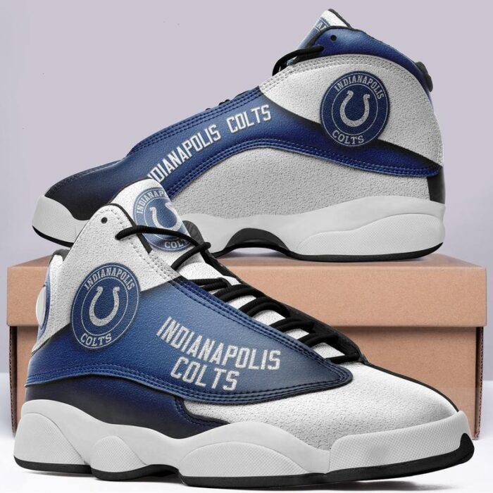 Indianapolis Colts Nfl Ver 2 Air Jordan 13 Sneaker