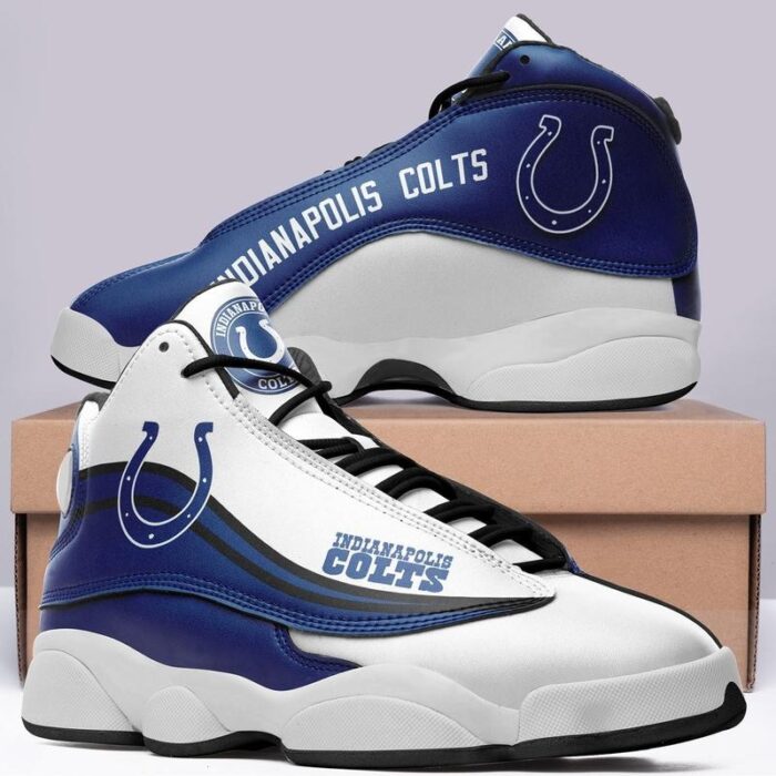 Indianapolis Colts Nfl Ver 6 Air Jordan 13 Sneaker