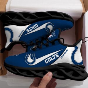 Indianapolis Colts Personalized Luxury NFL Max Soul Shoes 281122