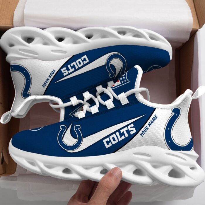 Indianapolis Colts Personalized Luxury NFL Max Soul Shoes 281122