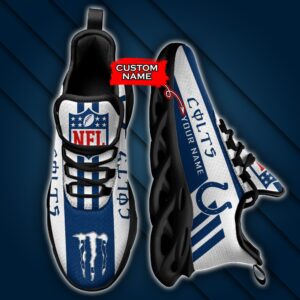 Indianapolis Colts Personalized NFL Max Soul Sneaker