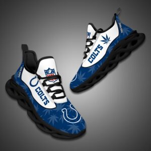 Indianapolis Colts Personalized Weed Limited Edition Max Soul Shoes