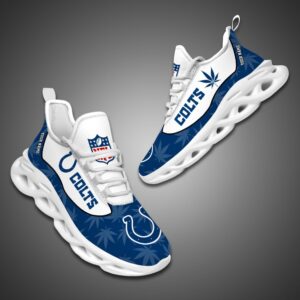 Indianapolis Colts Personalized Weed Limited Edition Max Soul Shoes