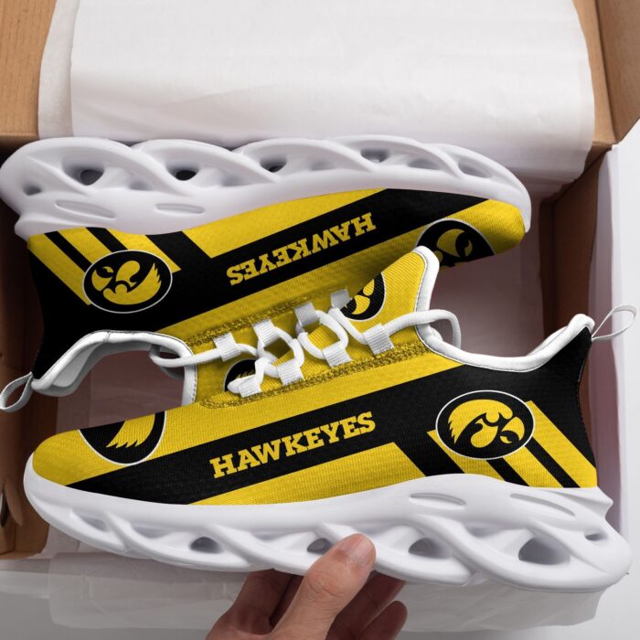 Iowa Hawkeye White Shoes Max Soul