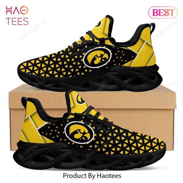 Iowa Hawkeyes Logo American Football NCAA Max Soul Shoes