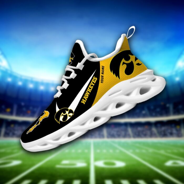 Iowa Hawkeyes Personalized Luxury NCAA Max Soul Shoes