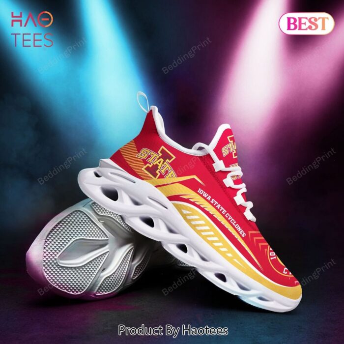 Iowa State Cyclones NCAA Hot Gold Mix Red Max Soul Shoes