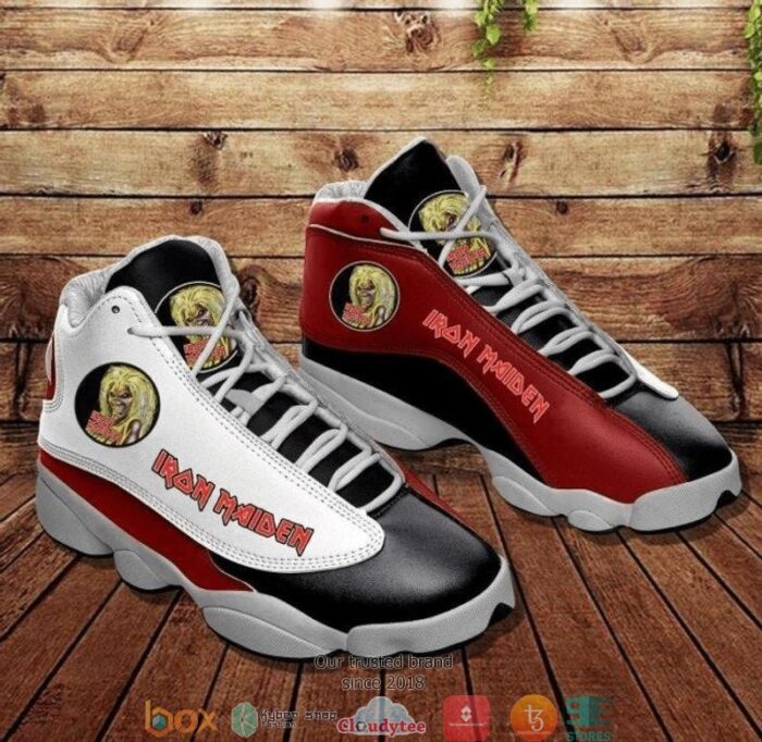 Iron Maiden Music Rock Band Ver5 Air Jordan 13 Sneaker Shoes