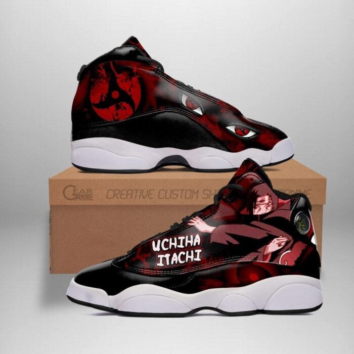 Itachi Sharingan Naruto Anime Air Jordan 13 Shoes