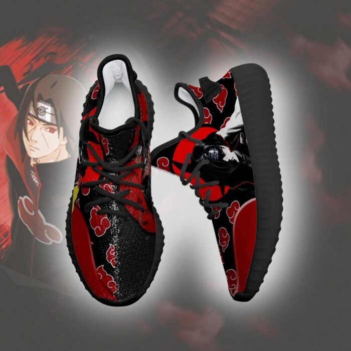 Itachi Yeezy Shoes Akatsuki Clan Naruto Art 141