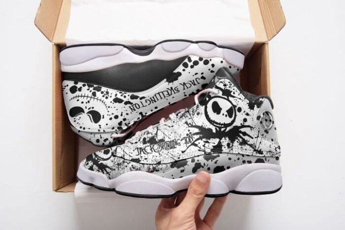 Jack Skellington Air Jordan 13 Shoes 2