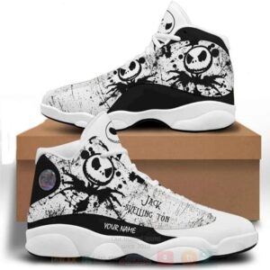 Jack Skellington Air Jordan 13 Shoes 4