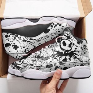 Jack Skellington Air Jordan 13 Sneaker Shoes