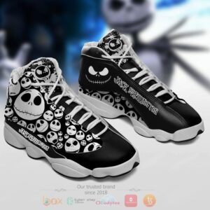 Jack Skellington Black Air Jordan 13 Shoes