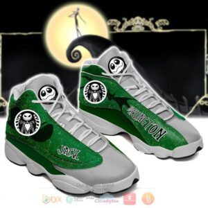 Jack Skellington Green Air Jordan 13 Shoes