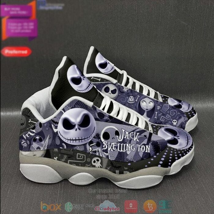 Jack Skellington Movie Birthday Unisex Air Jordan 13 Sneaker Shoes