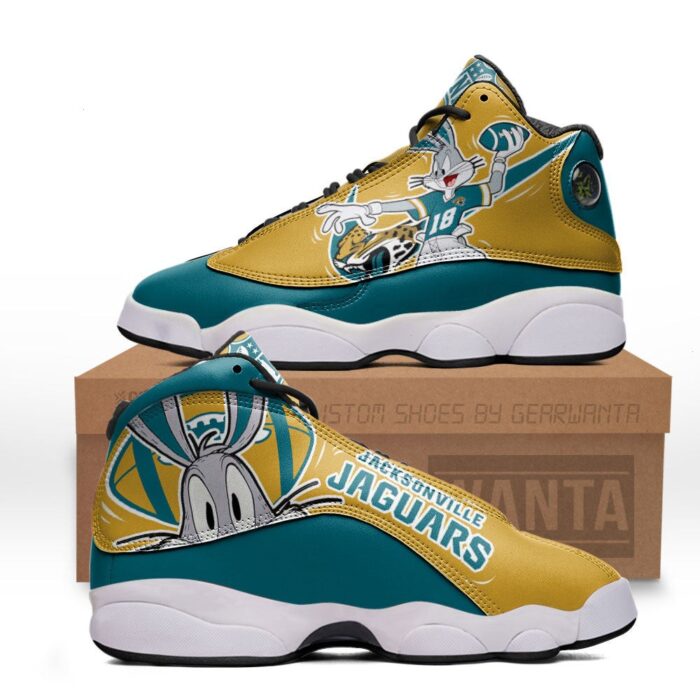 Jacksonville Jaguars J13 Sneakers Custom Shoes