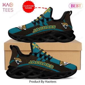 Jacksonville Jaguars NFL Custom Name Max Soul Shoes