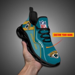 Jacksonville Jaguars NFL Customized Unique Max Soul Shoes