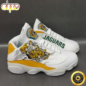 Jacksonville Jaguars NFL Ver 1 Air Jordan 13 Sneaker