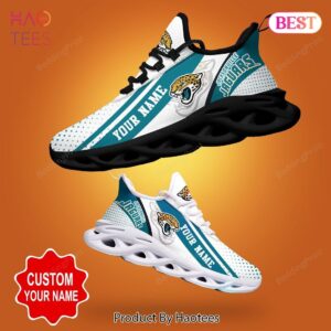 Jacksonville Jaguars NFL White Mix Blue Max Soul Shoes