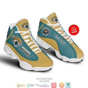 Jacksonville Jaguars Nfl 3 Football Air Jordan 13 Sneaker Shoes