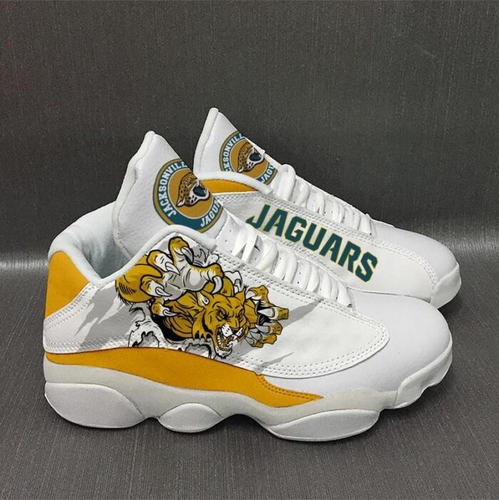 Jacksonville Jaguars Nfl Ver 1 Air Jordan 13 Sneaker