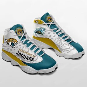 Jacksonville Jaguars Nfl Ver 2 Air Jordan 13 Sneaker