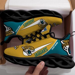 Jacksonville Jaguars Personalized Luxury NFL Max Soul Shoes 281122