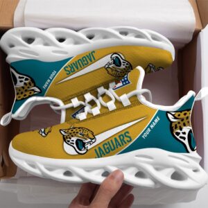 Jacksonville Jaguars Personalized Luxury NFL Max Soul Shoes 281122