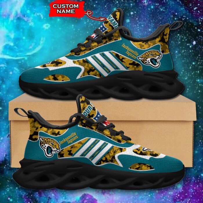 Jacksonville Jaguars Personalized Max Soul Shoes 30 SPA0901029