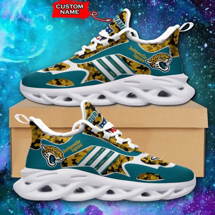 Jacksonville Jaguars Personalized Max Soul Shoes 30 SPA0901029