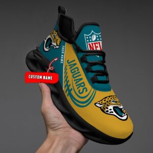 Jacksonville Jaguars Personalized Max Soul Shoes 81 SP0901029