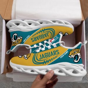 Jacksonville Jaguars Personalized Max Soul Shoes 81 SP0901029