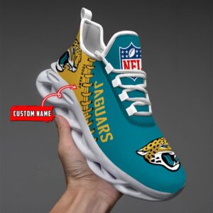 Jacksonville Jaguars Personalized Max Soul Shoes 85 SP0901030