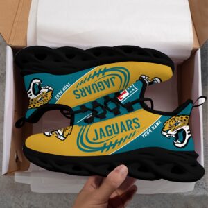 Jacksonville Jaguars Personalized Max Soul Shoes Fan Gift